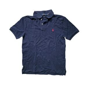 Polo Ralph Lauren Navy Blue Short-Sleeve Polo Boys’ Large (14-16)